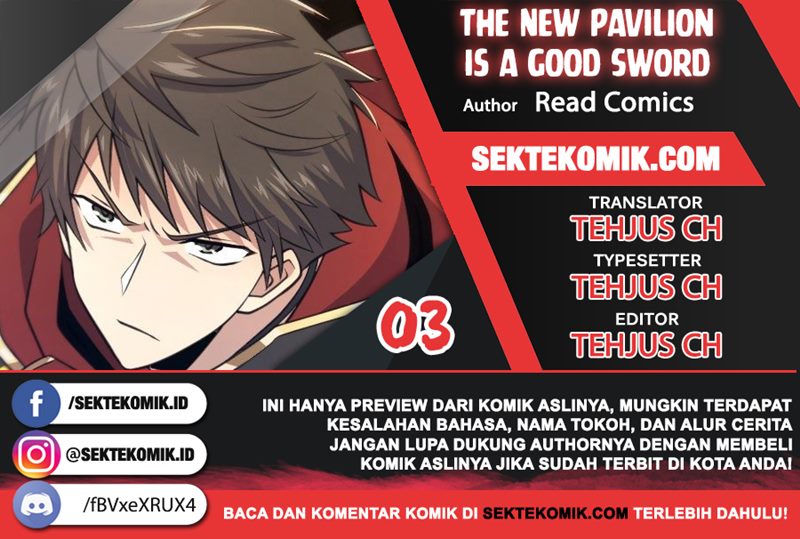 Komik The New Pavilion is a Good Sword Chapter 3 gambar nomor 1