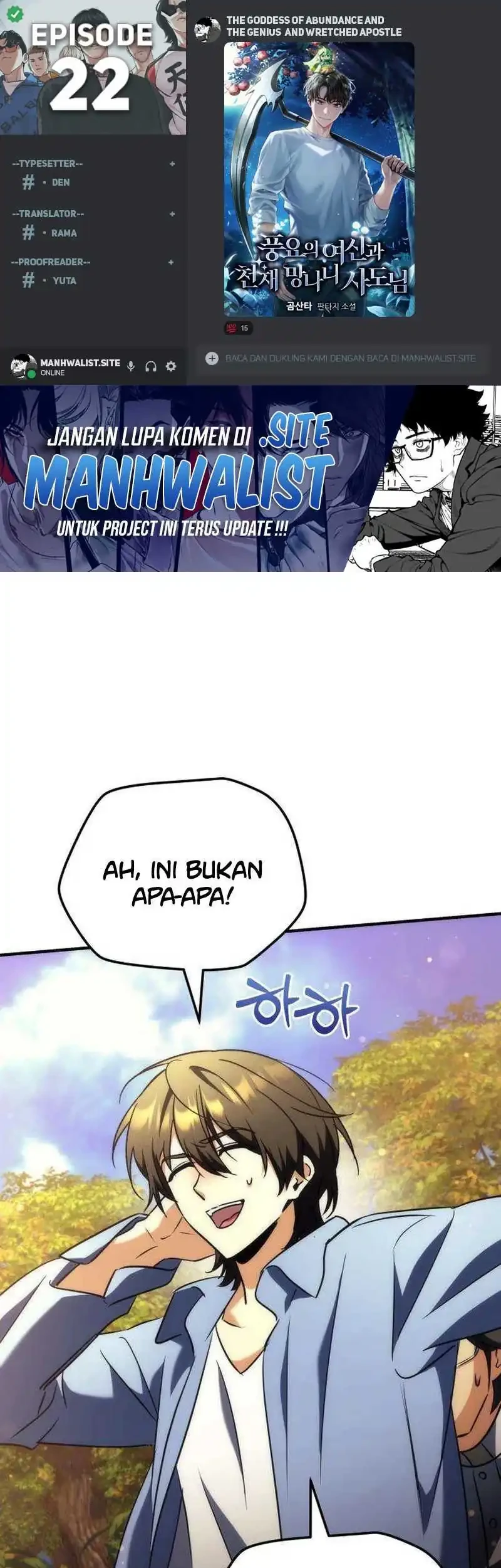 Komik The Rebellious Apostle of the Harvest Goddess Chapter 22 gambar nomor 1