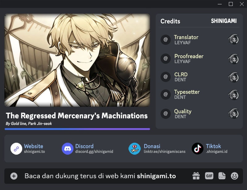 Komik The Regressed Mercenary’s Machinations Chapter 41 gambar nomor 1