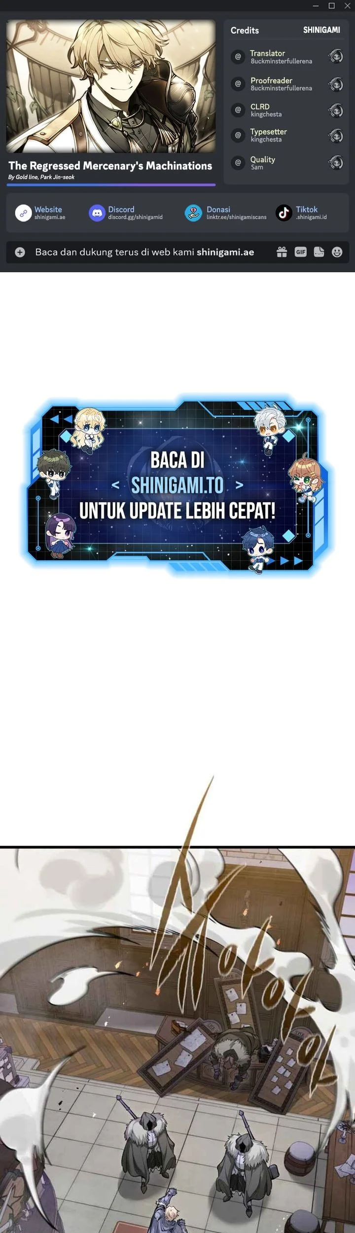Komik The Regressed Mercenary’s Machinations Chapter 69 gambar nomor 1