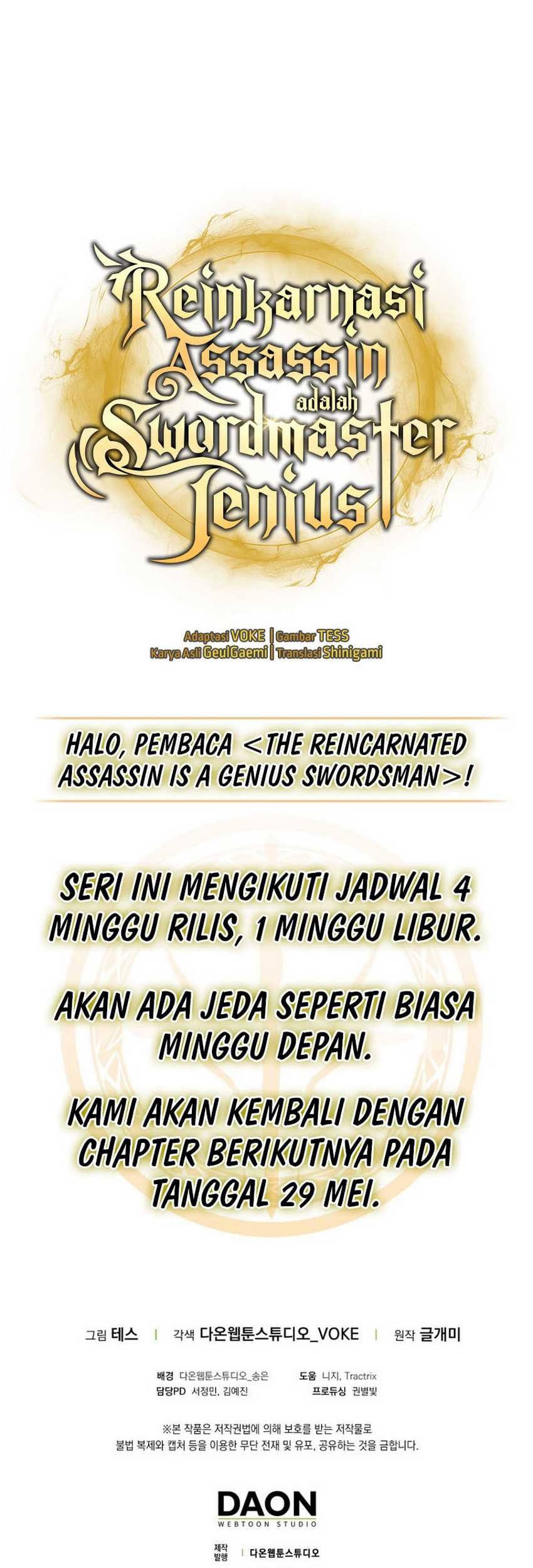 The Reincarnated Assassin is a Genius Swordsman Chapter 64 Gambar 76