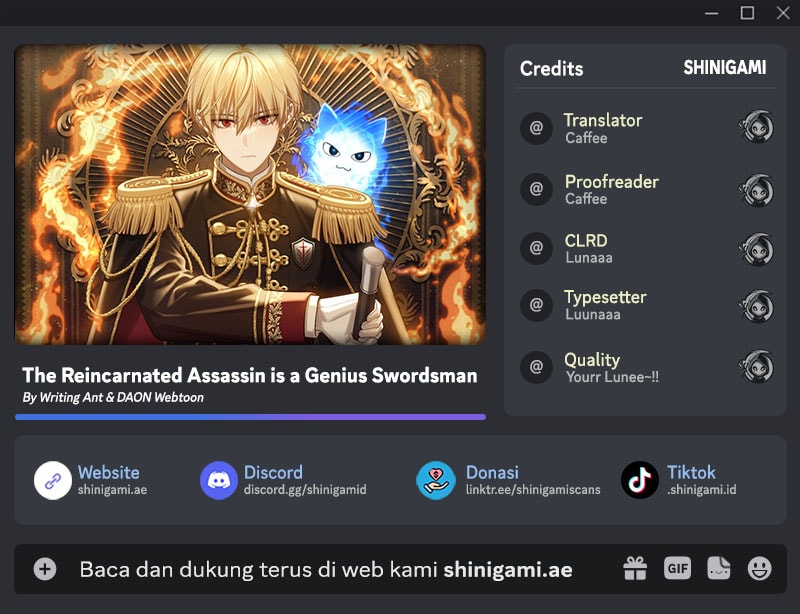 Komik The Reincarnated Assassin is a Genius Swordsman Chapter 65 gambar nomor 1