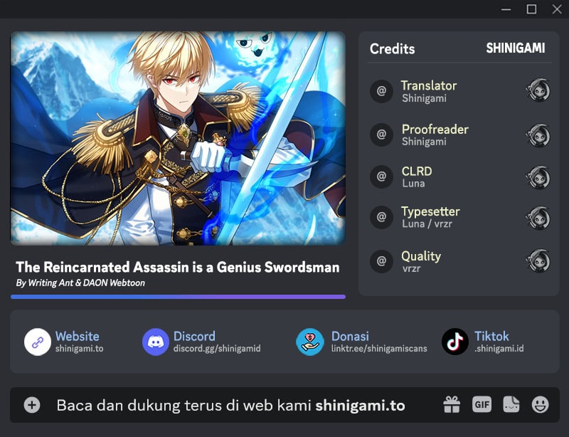 Komik The Reincarnated Assassin is a Genius Swordsman Chapter 66 gambar nomor 1