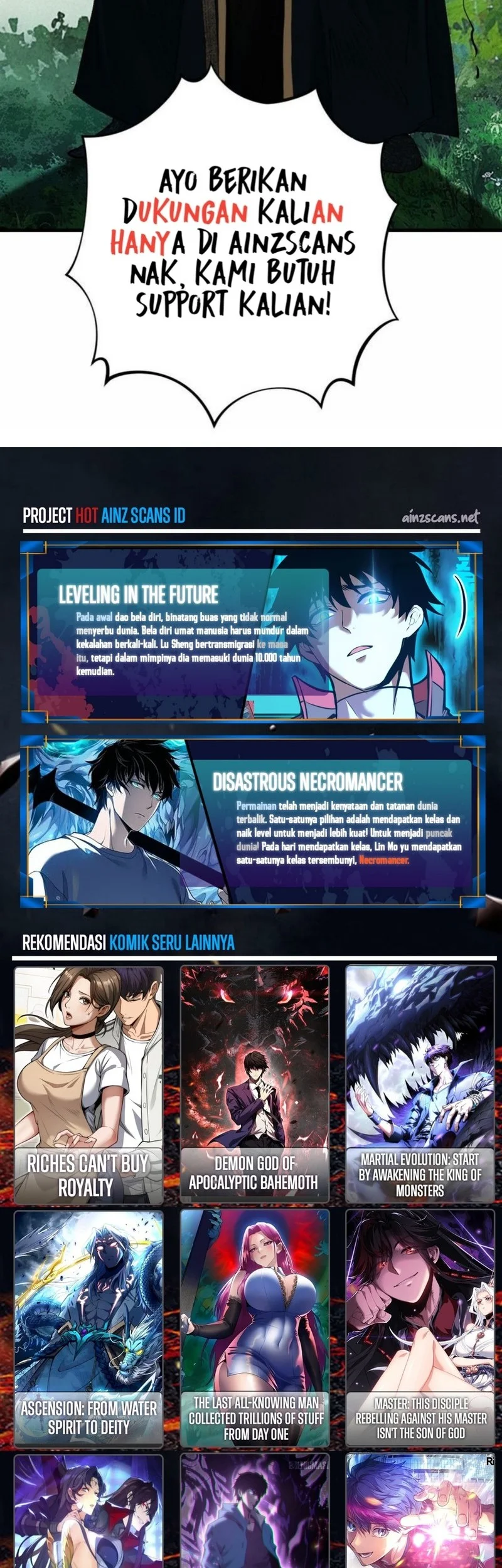 The Return of the Mythical Archmage Chapter 70 Gambar 74