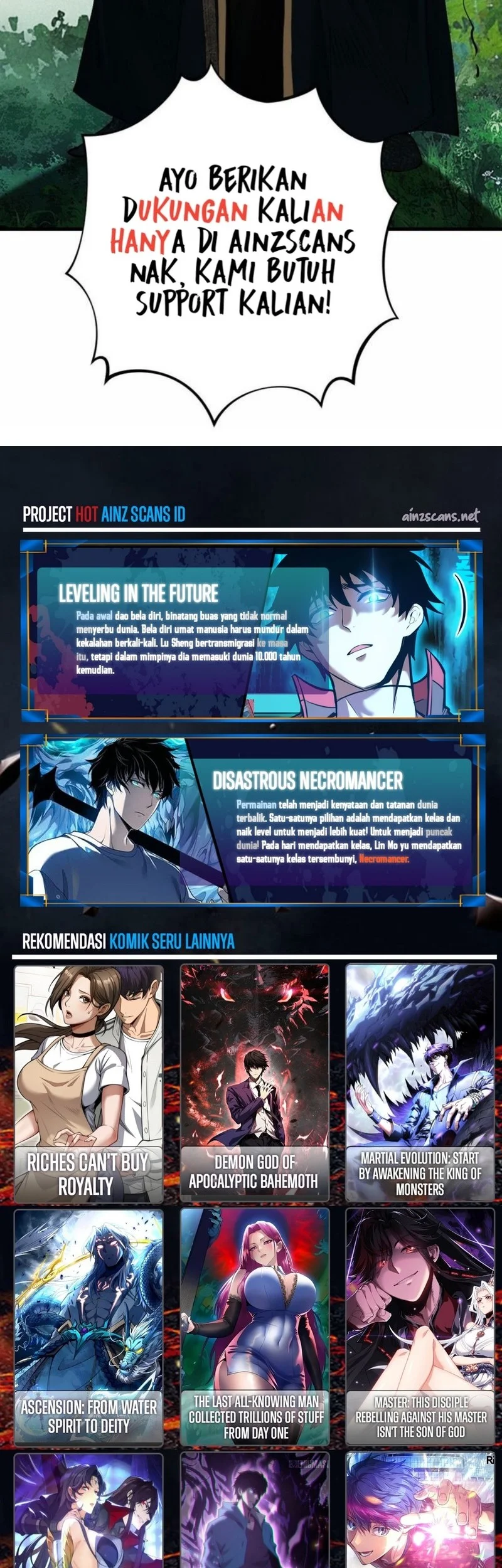 The Return of the Mythical Archmage Chapter 71 Gambar 76