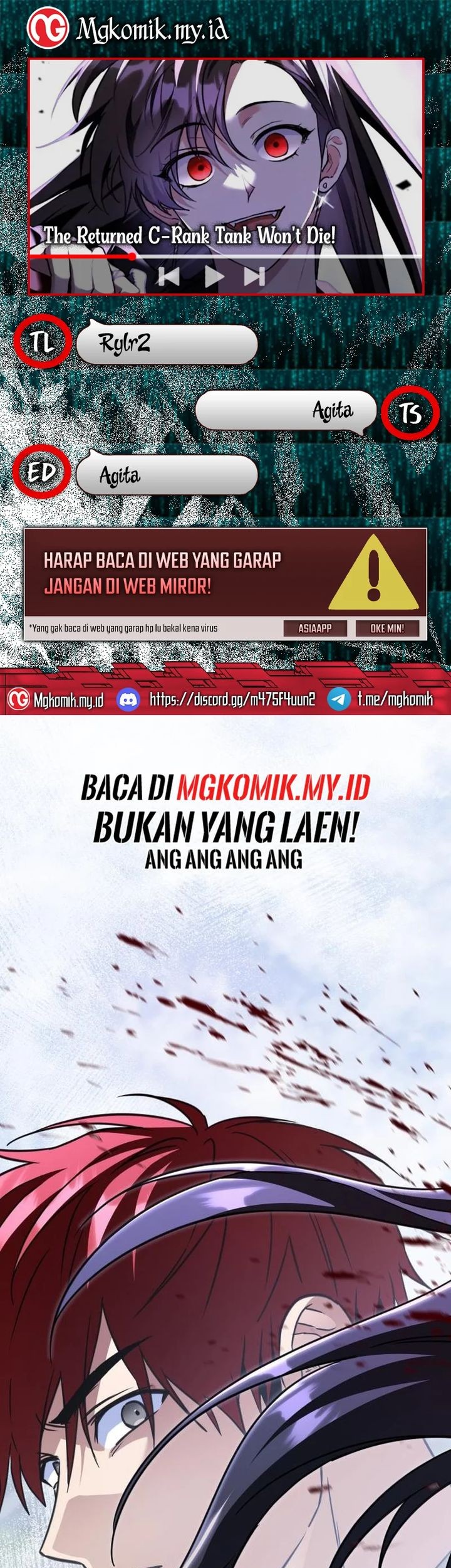 Komik The Returned C-Rank Tank Won’t Die! Chapter 17 gambar nomor 1