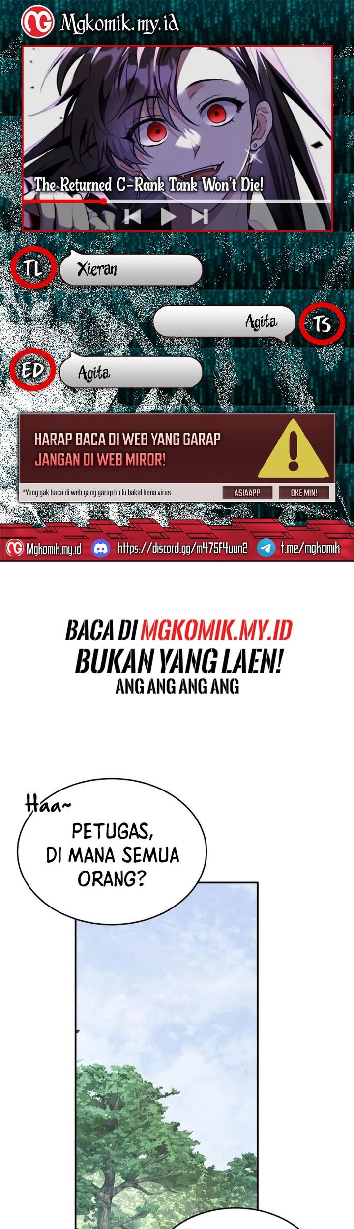Komik The Returned C-Rank Tank Won’t Die! Chapter 19 gambar nomor 1