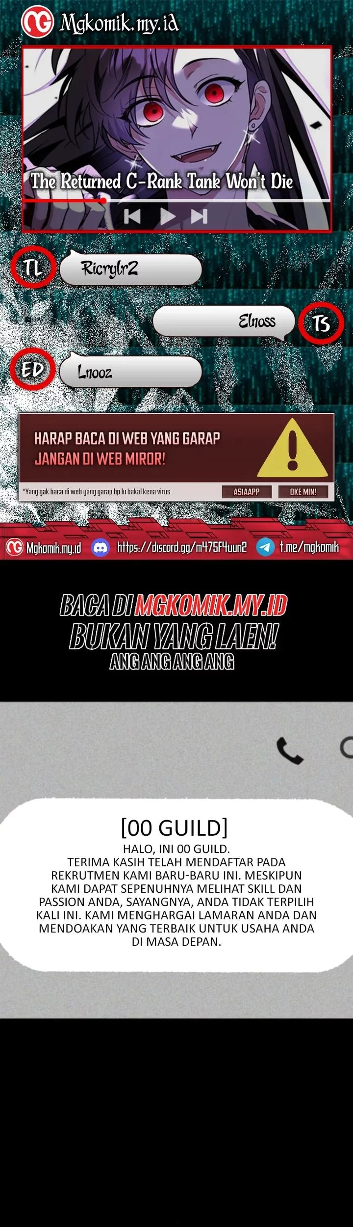 Komik The Returned C-Rank Tank Won’t Die! Chapter 35 gambar nomor 1