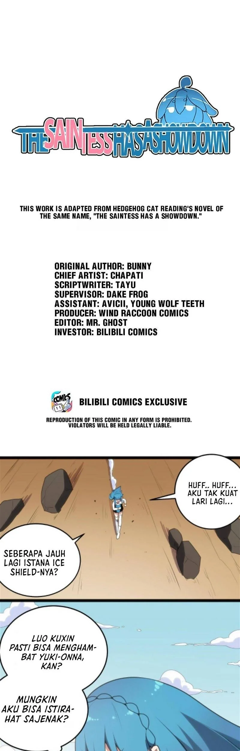 Manhua The Saintess Has a Showdown Chapter 41 gambar nomor 2