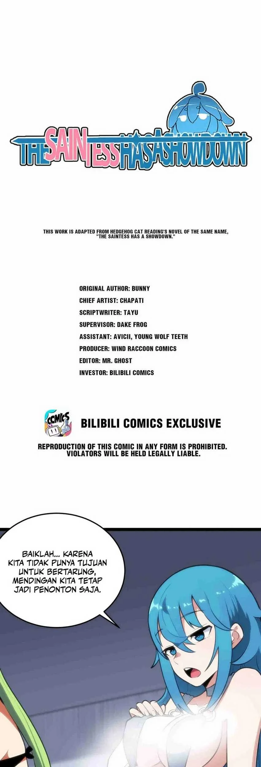 Manhua The Saintess Has a Showdown Chapter 88 gambar nomor 2