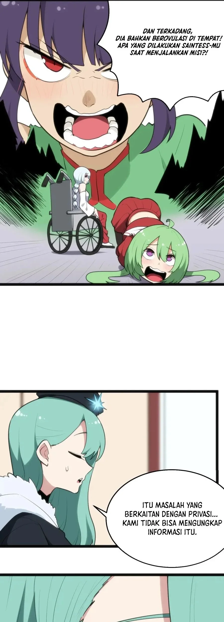 The Saintess Has a Showdown Chapter 116 Gambar 6