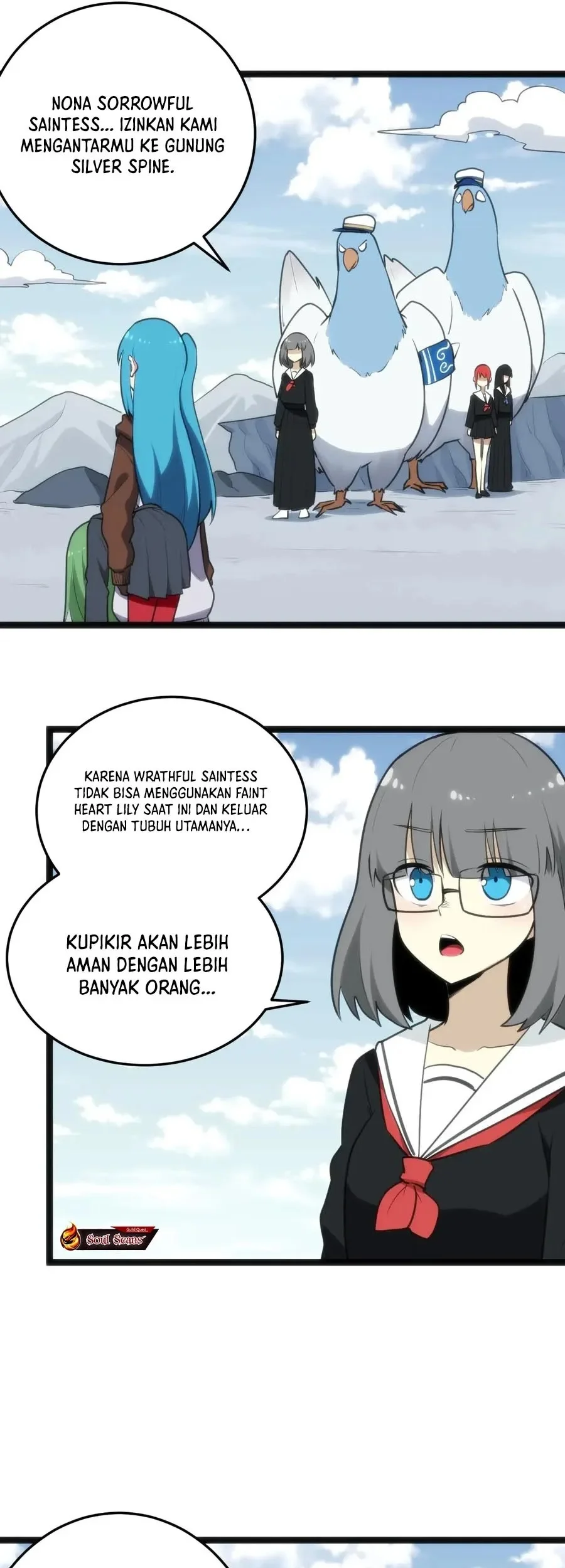 The Saintess Has a Showdown Chapter 117 Gambar 28