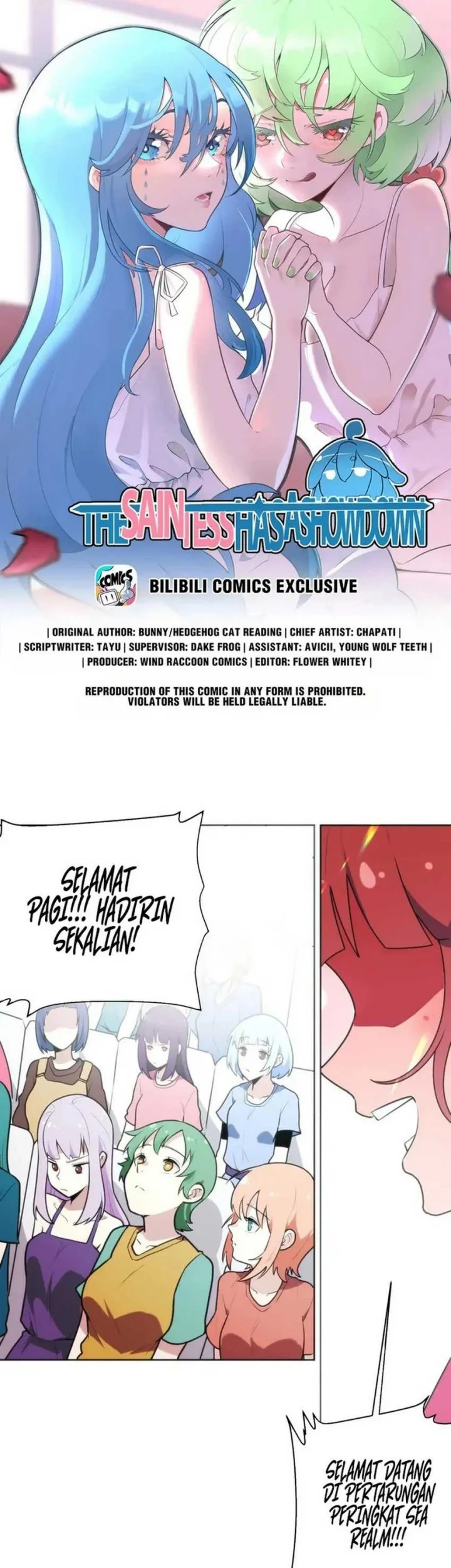 Manhua The Saintess Has a Showdown Chapter 149 gambar nomor 2