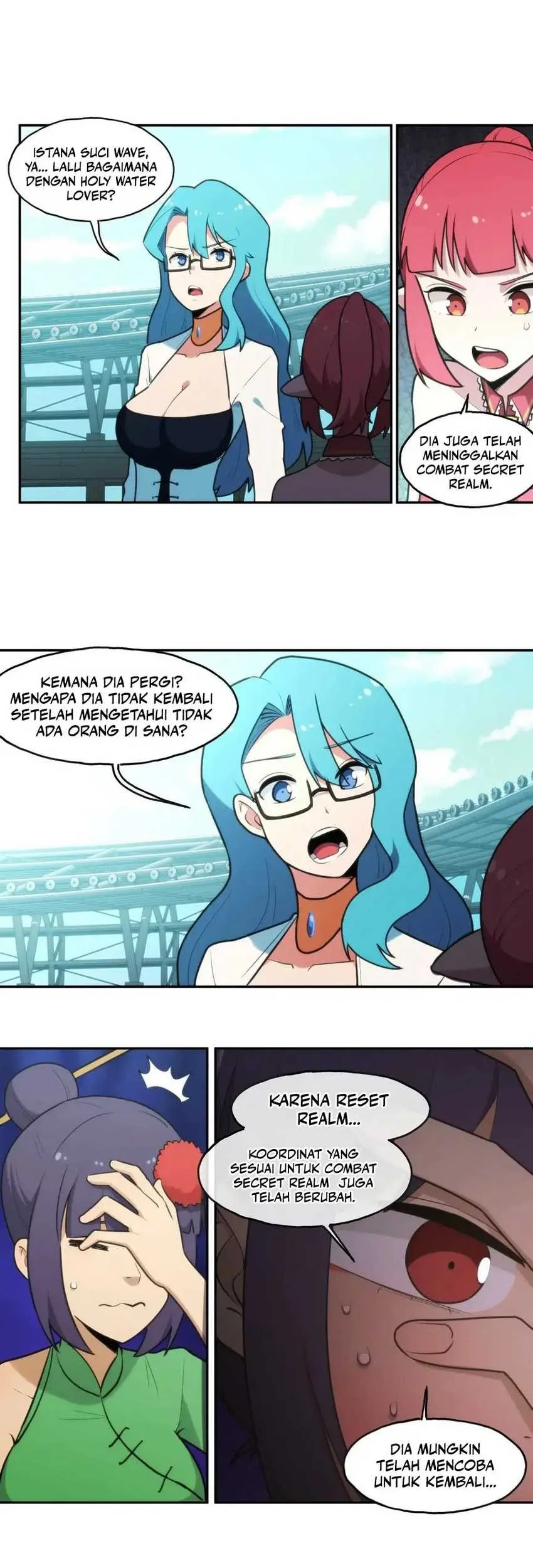 The Saintess Has a Showdown Chapter 166 Gambar 12