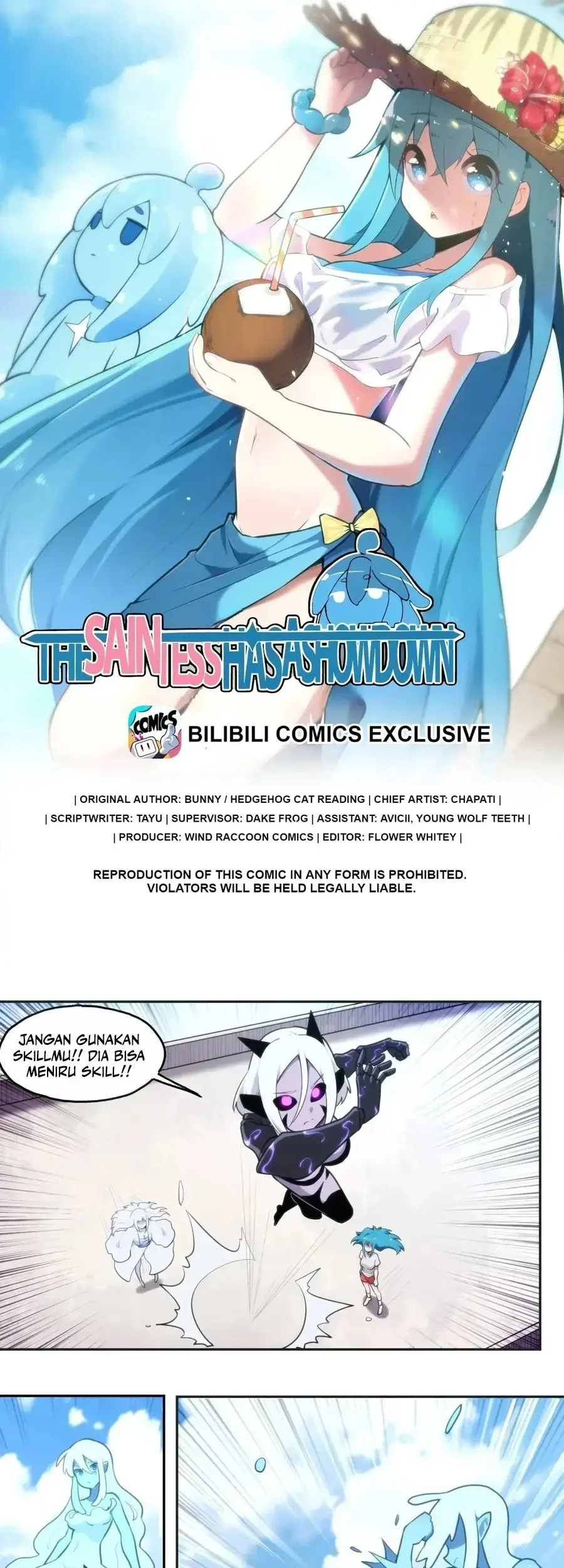 Manhua The Saintess Has a Showdown Chapter 170 gambar nomor 2