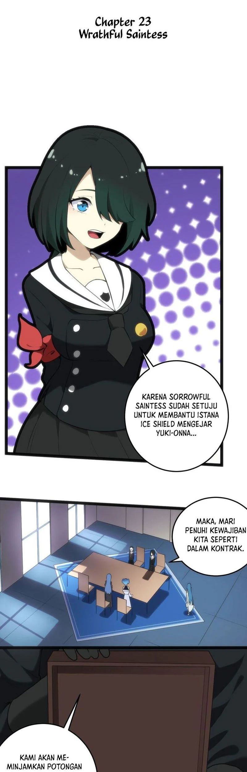 Manhua The Saintess Has a Showdown Chapter 23 gambar nomor 2