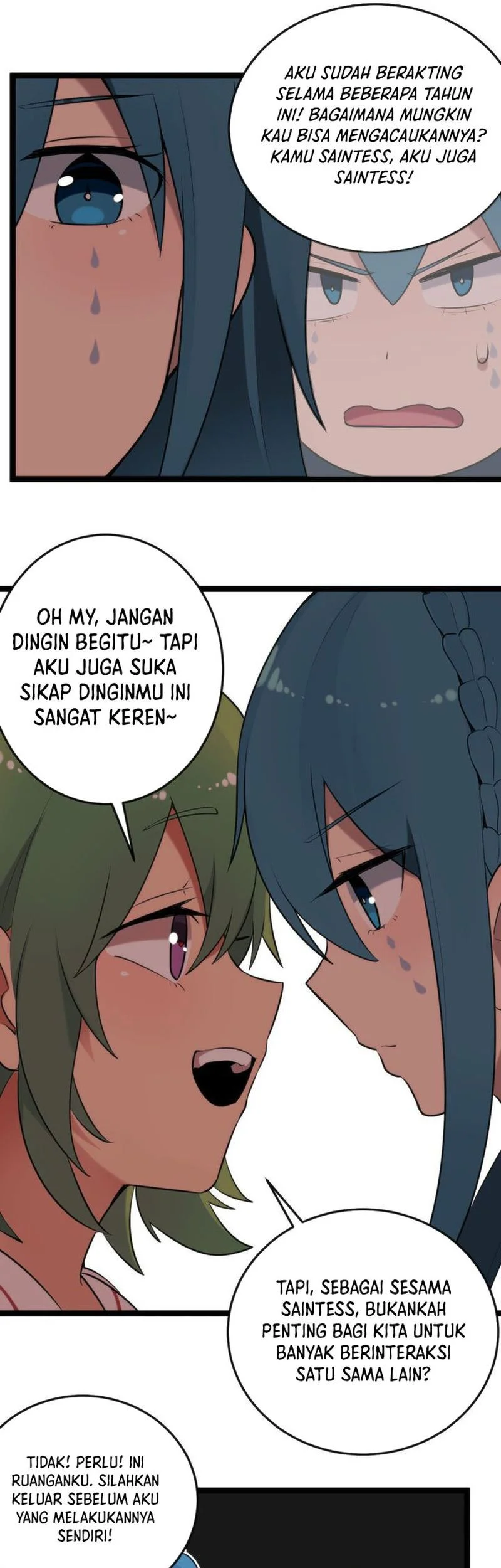 The Saintess Has a Showdown Chapter 23 Gambar 31