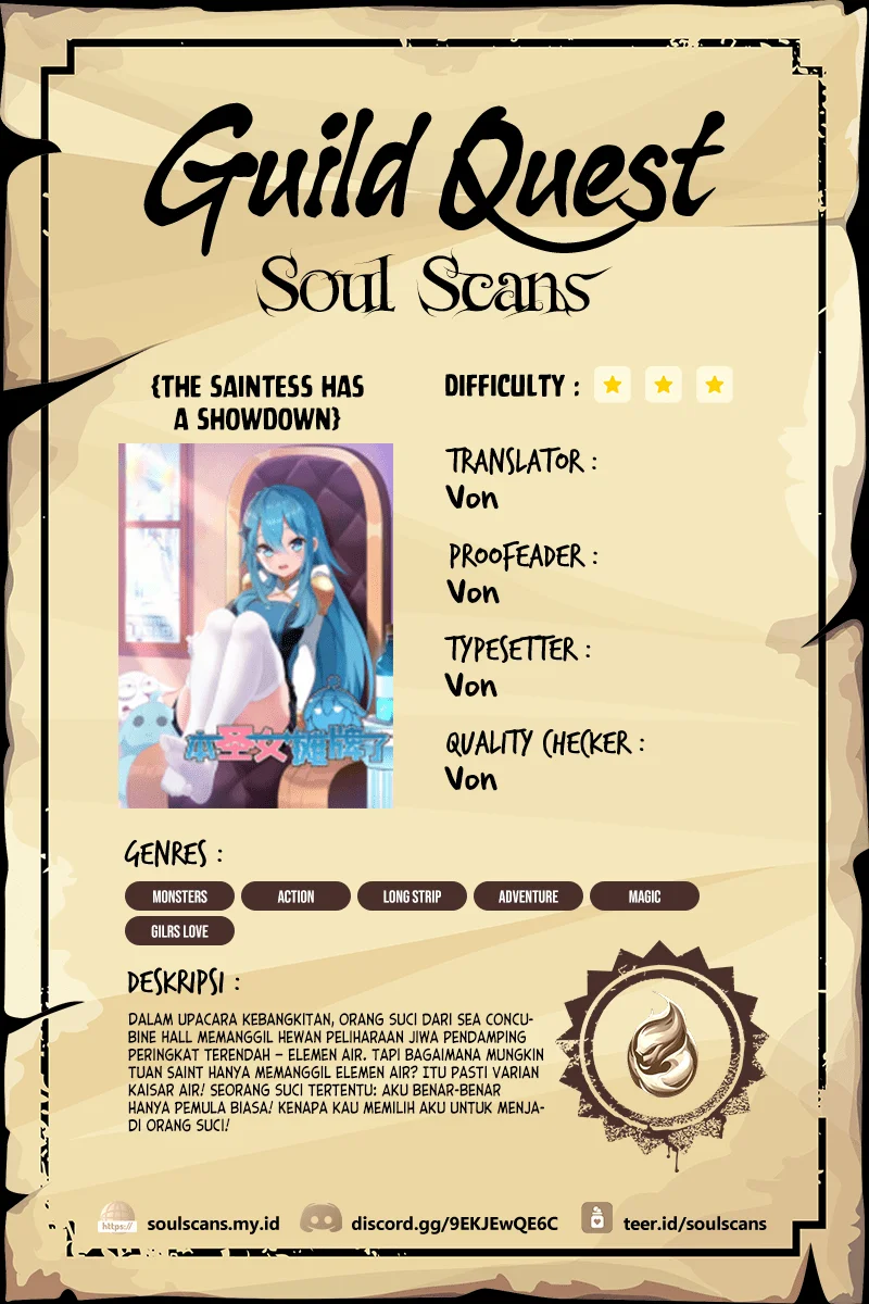 Komik The Saintess Has a Showdown Chapter 39 gambar nomor 1