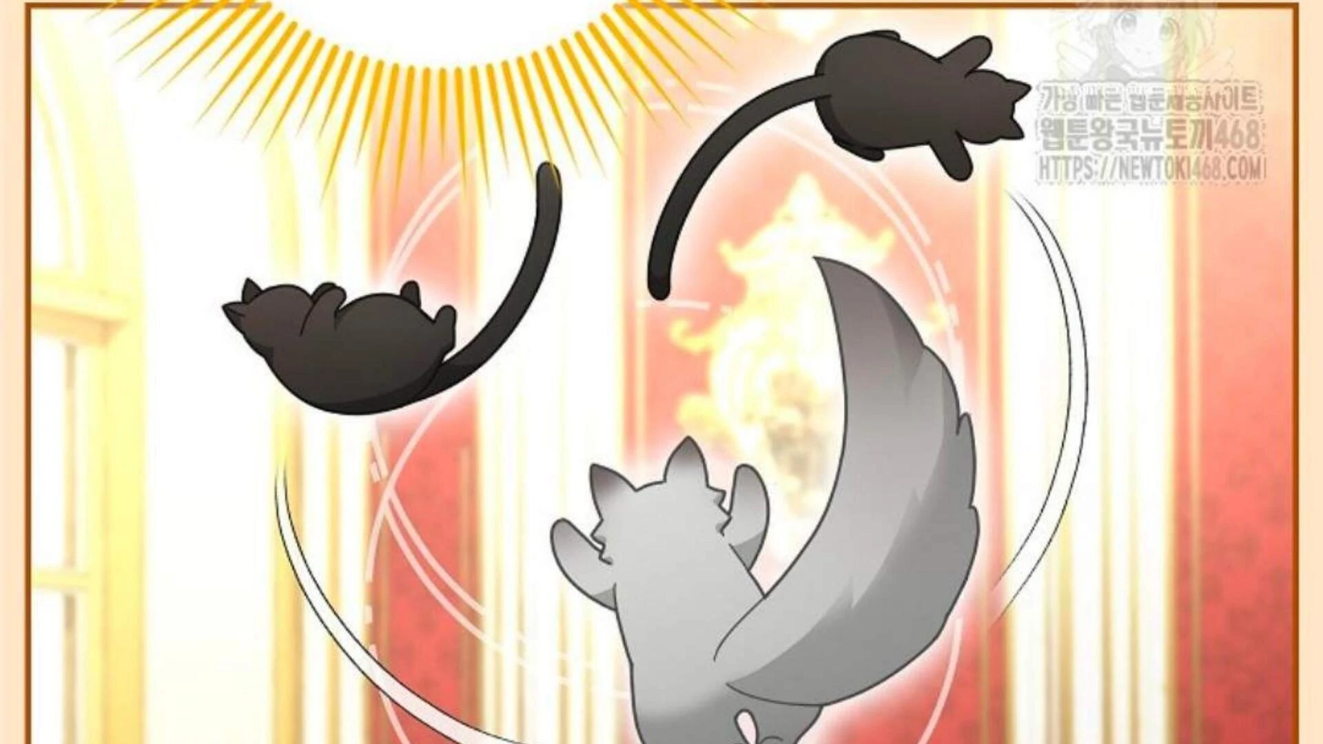 The Snow Leopard Baby of the Black Leopard Family Chapter 30 Gambar 41