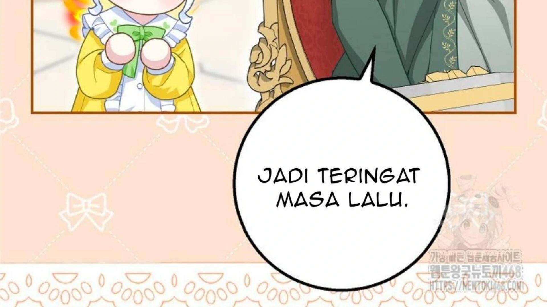 The Snow Leopard Baby of the Black Leopard Family Chapter 30 Gambar 54