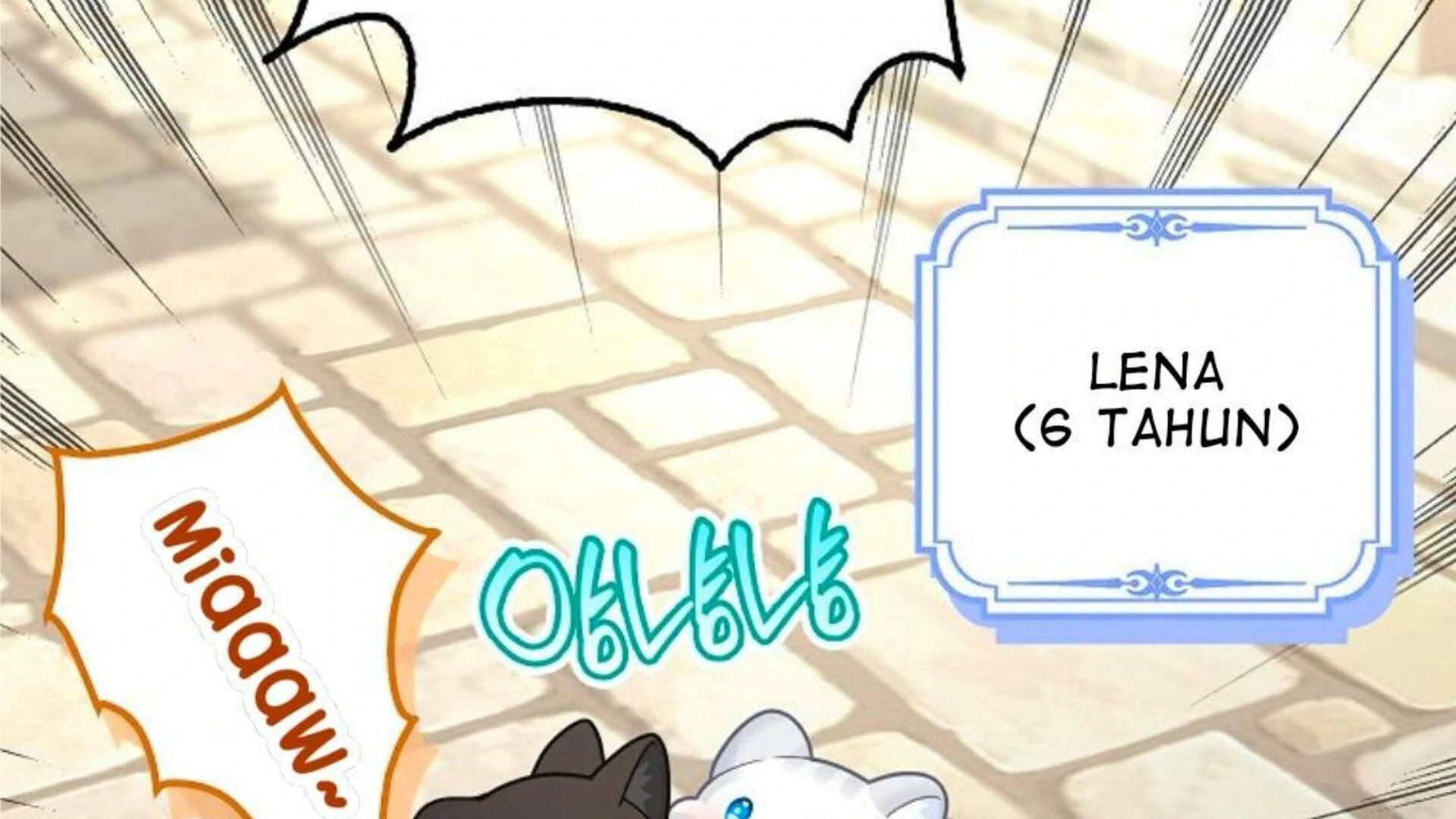 The Snow Leopard Baby of the Black Leopard Family Chapter 30 Gambar 72