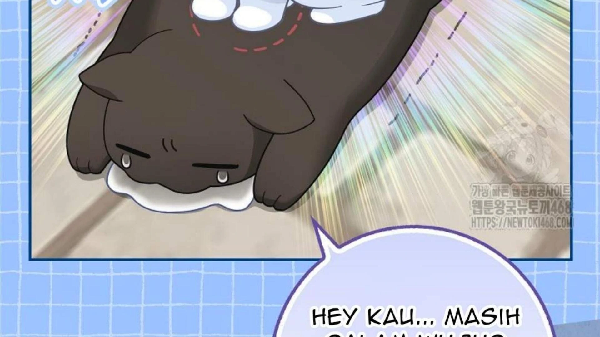 The Snow Leopard Baby of the Black Leopard Family Chapter 30 Gambar 78