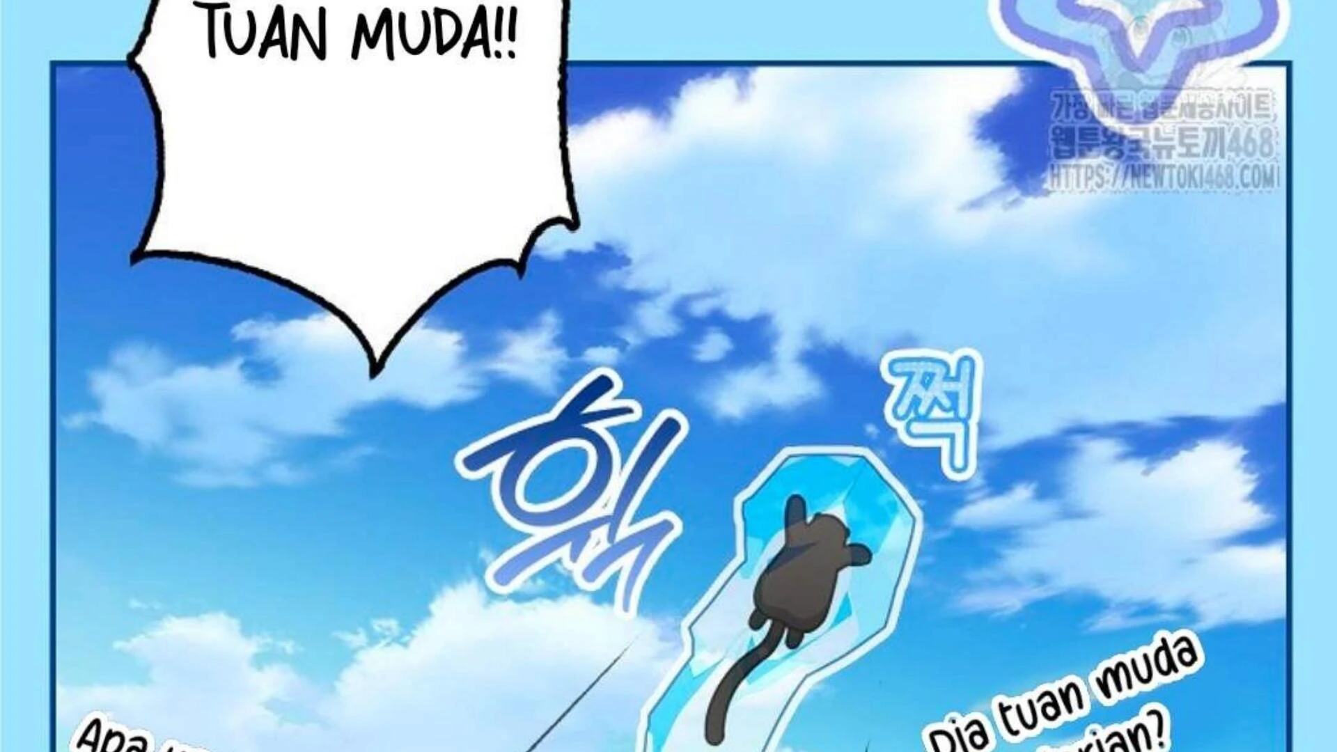 The Snow Leopard Baby of the Black Leopard Family Chapter 30 Gambar 81