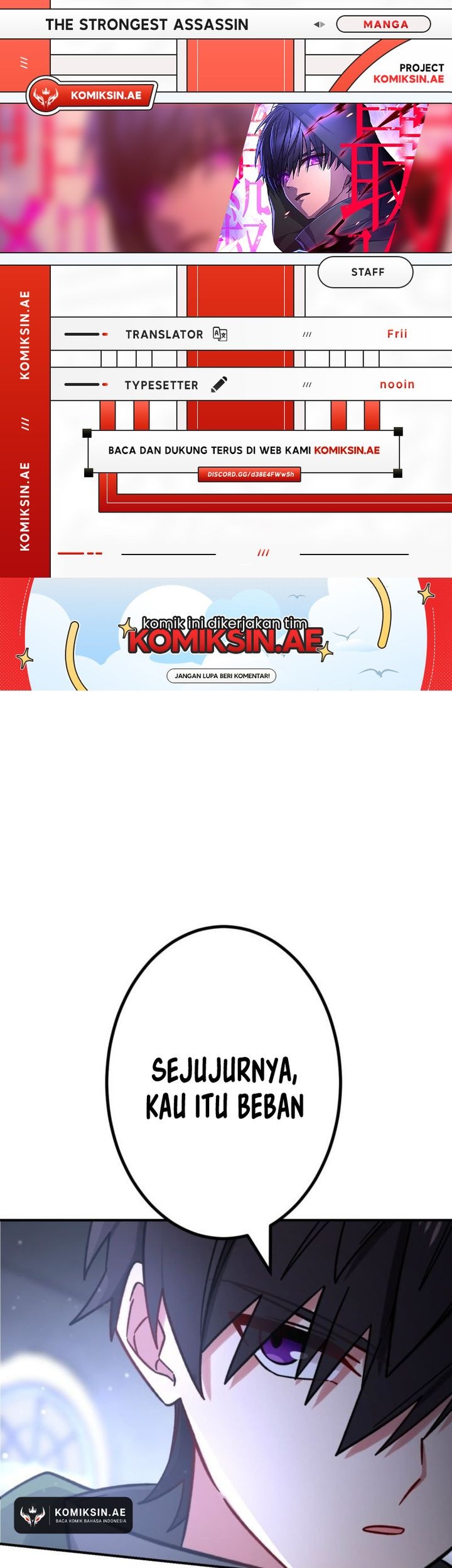 Komik The strongest assassin gets transferred to another world with his whole class Chapter 92 gambar nomor 1