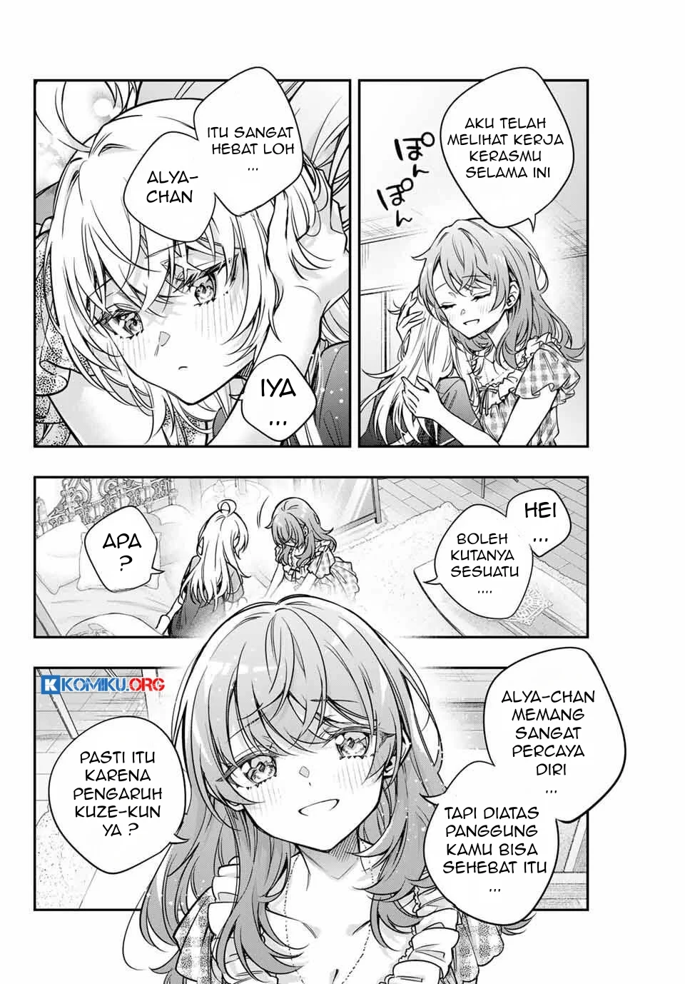 Tokidoki Bosotto Roshiago de Dereru Tonari no Alya-san Chapter 67 Gambar 7