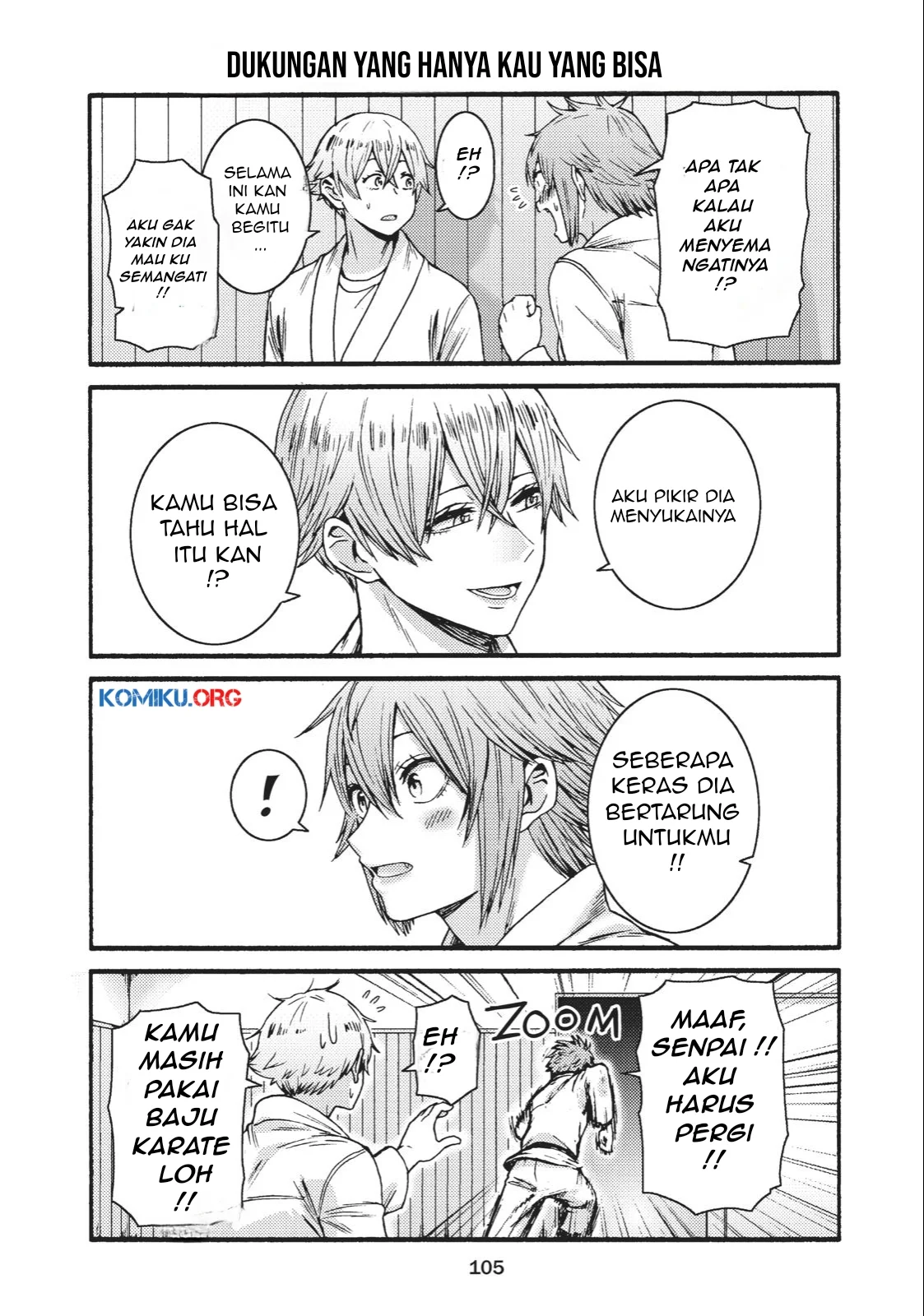 Tomo-chan wa Onnanoko! Chapter 931 Gambar 4