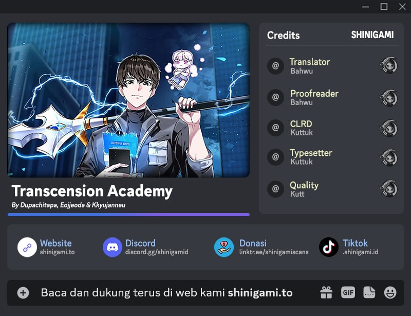 Komik Transcension Academy Chapter 169 gambar nomor 1