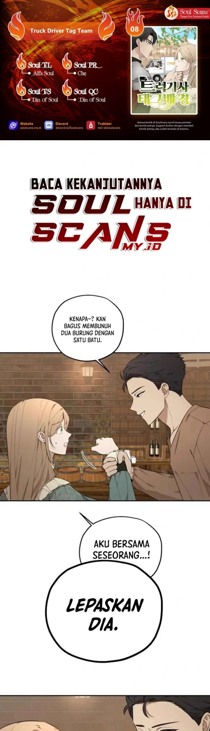 Komik Truck Driver Tag Team Match Chapter 8 gambar nomor 1
