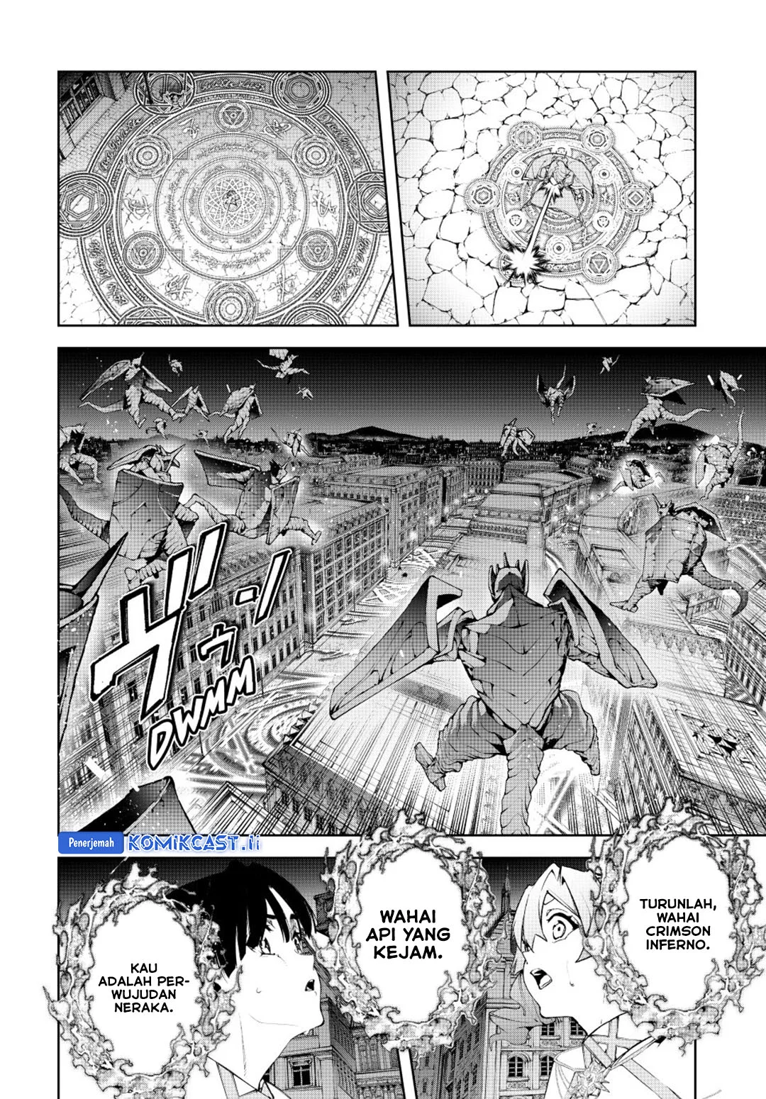 Tsue to Tsurugi no Wistoria Chapter 55 Gambar 17