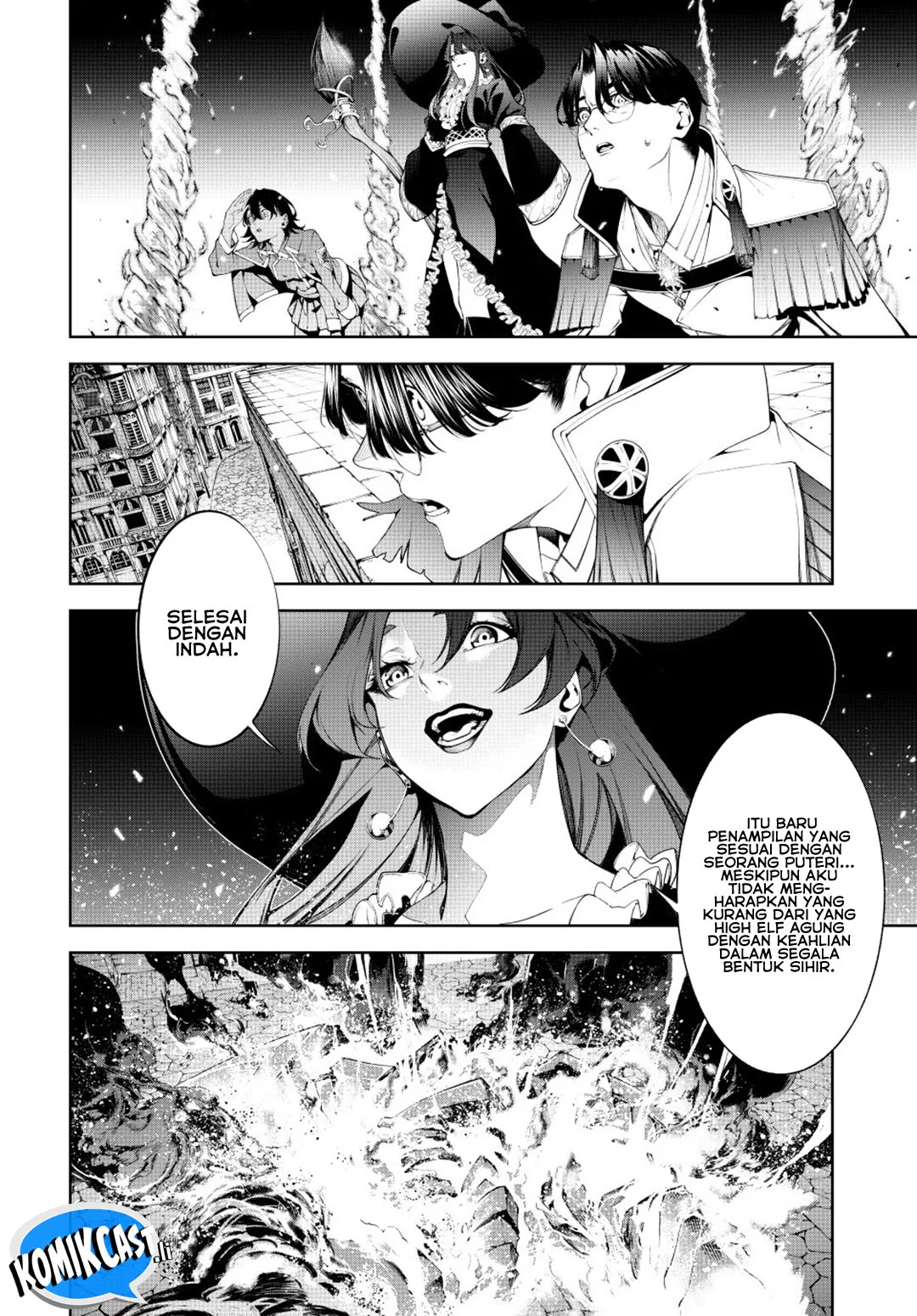 Tsue to Tsurugi no Wistoria Chapter 55 Gambar 22