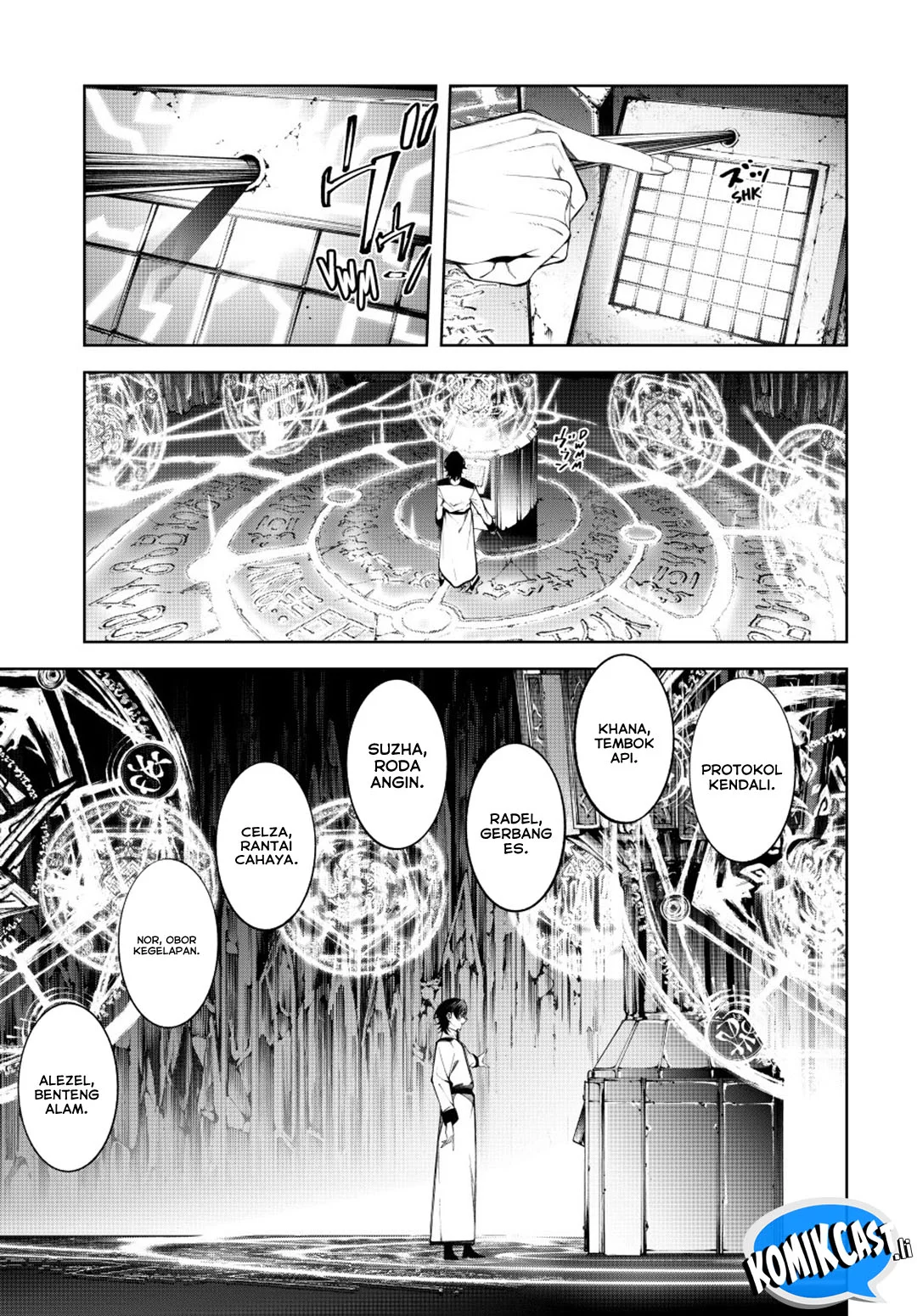 Tsue to Tsurugi no Wistoria Chapter 55 Gambar 3