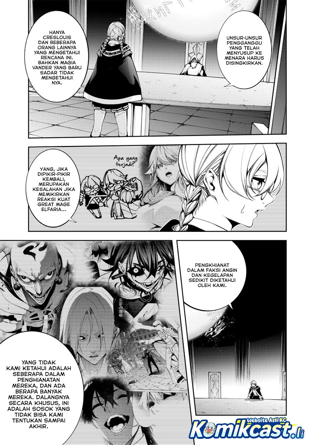 Tsue to Tsurugi no Wistoria Chapter 56 Gambar 24