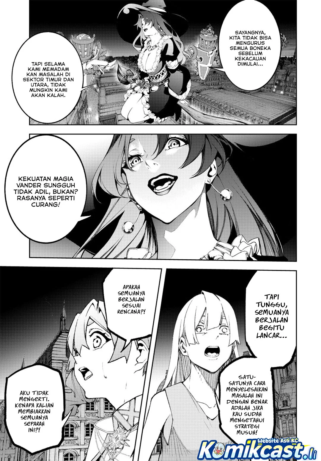 Tsue to Tsurugi no Wistoria Chapter 56 Gambar 22