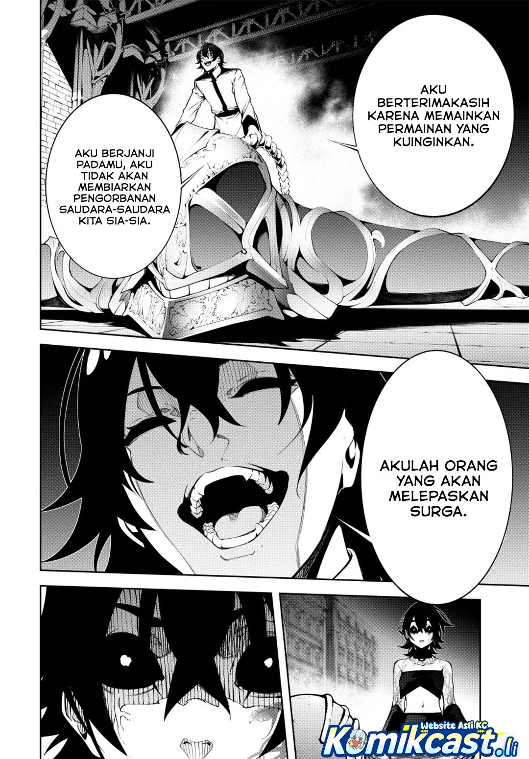 Tsue to Tsurugi no Wistoria Chapter 56 Gambar 35