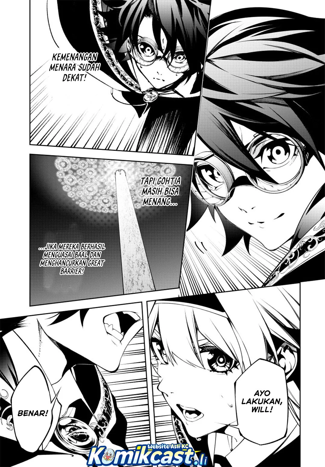 Tsue to Tsurugi no Wistoria Chapter 56 Gambar 40