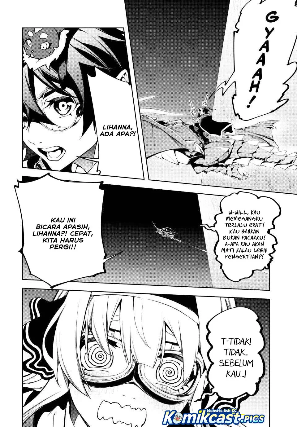 Tsue to Tsurugi no Wistoria Chapter 57 Gambar 17