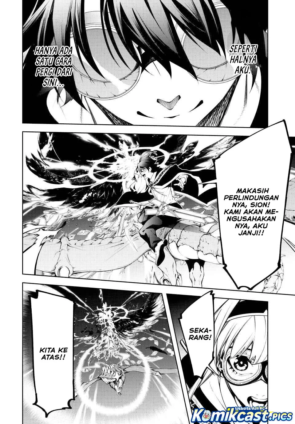 Tsue to Tsurugi no Wistoria Chapter 57 Gambar 29