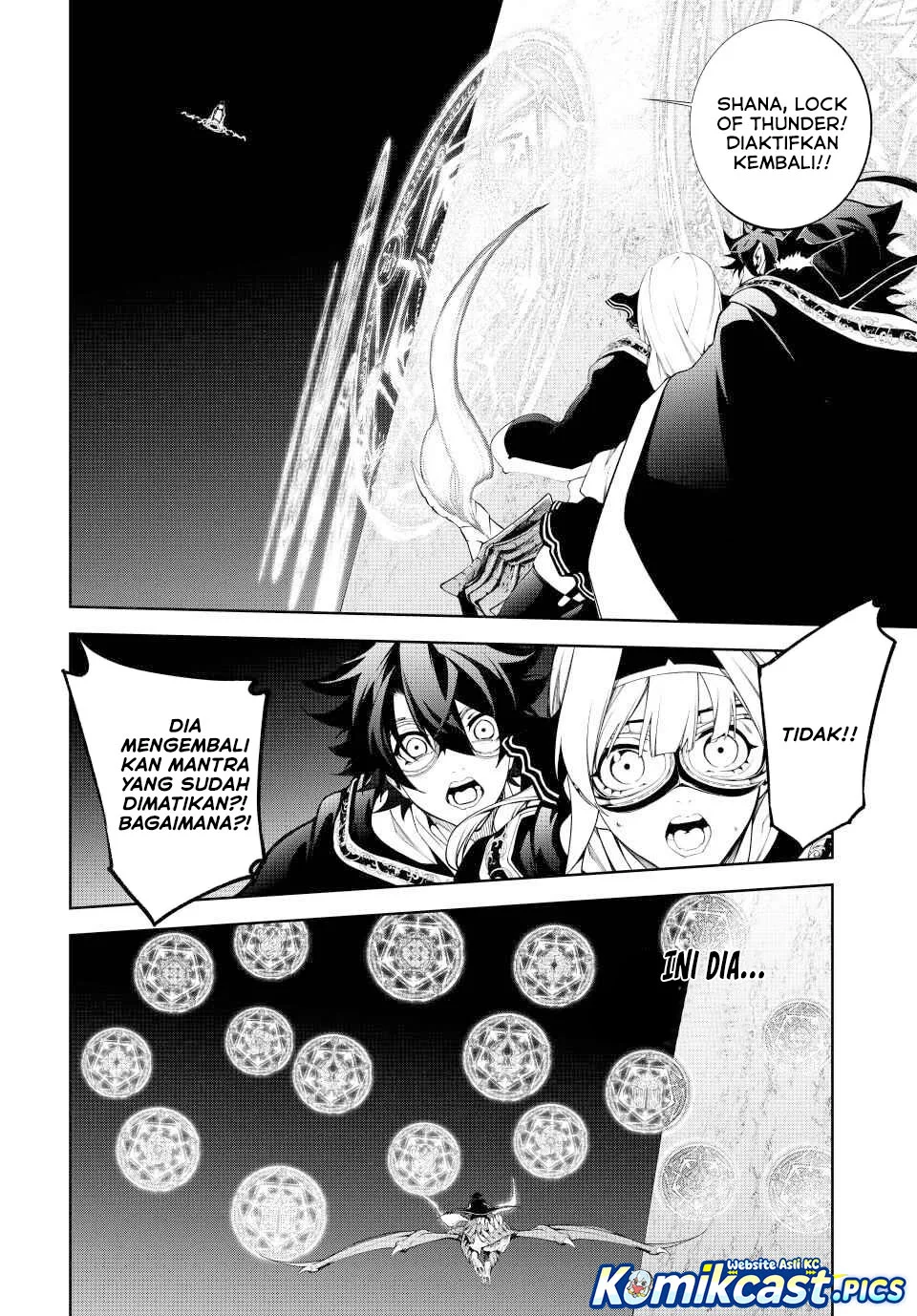 Tsue to Tsurugi no Wistoria Chapter 57 Gambar 23