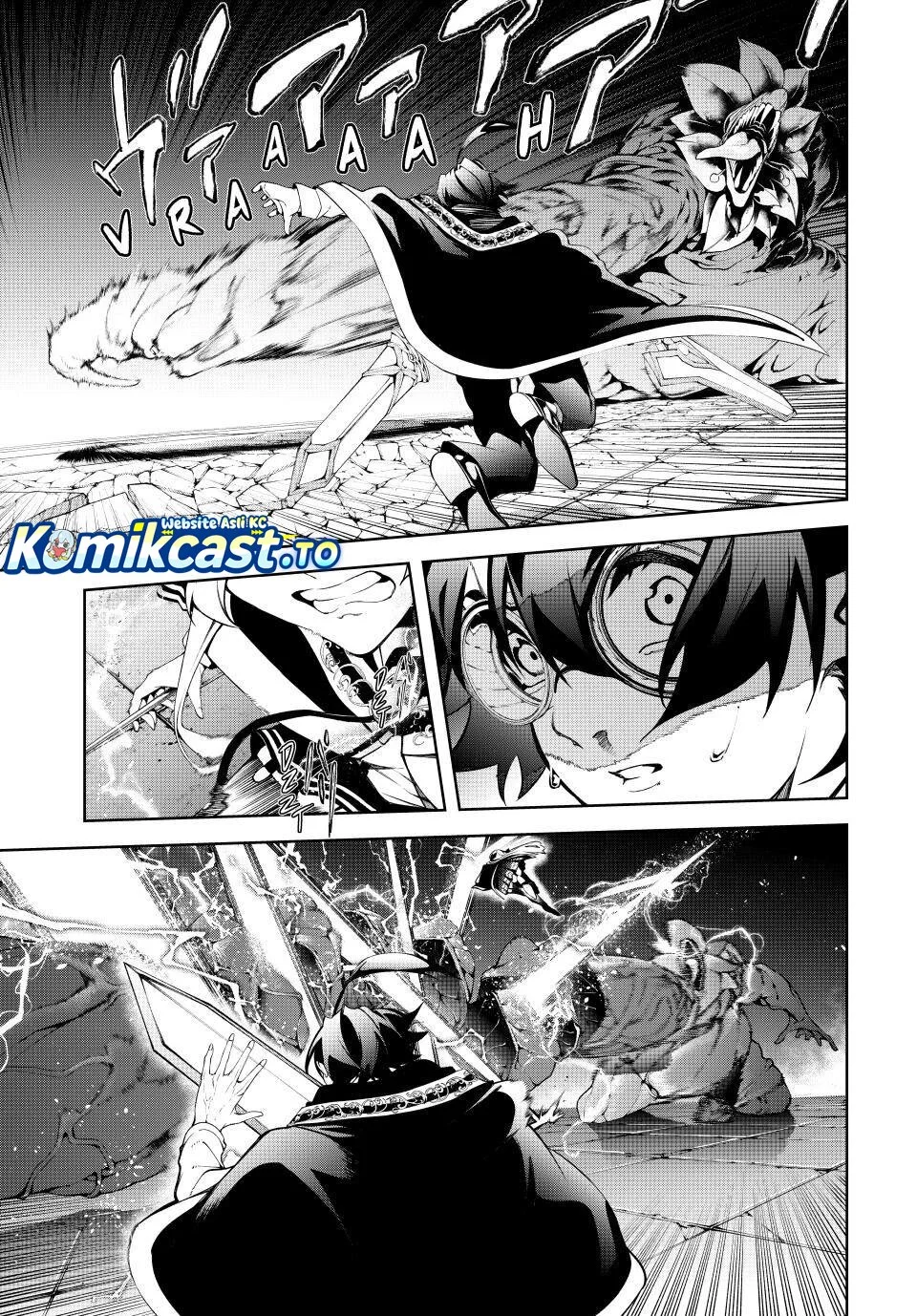 Tsue to Tsurugi no Wistoria Chapter 58 Gambar 16