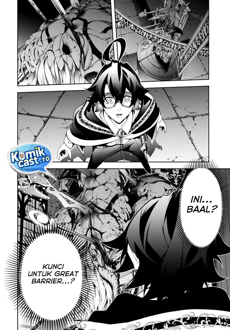 Tsue to Tsurugi no Wistoria Chapter 58 Gambar 4