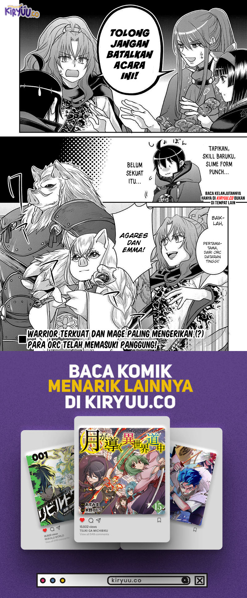 Tsuki ga Michibiku Isekai Douchuu Chapter 105 Gambar 28