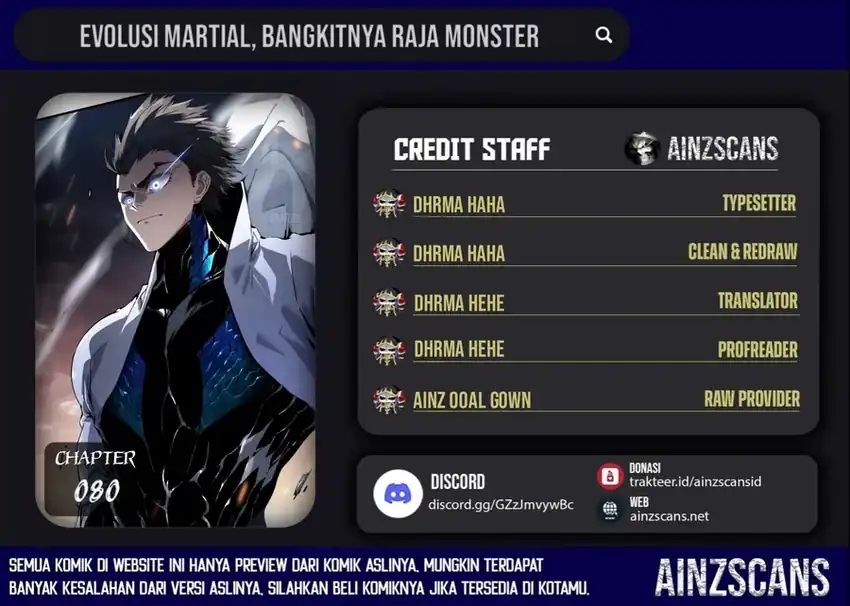 Komik Ultimate Martial Evolution: Begin by Awakening the King of Monsters Chapter 80 gambar nomor 1