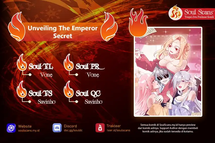Komik Unveiling the Emperor’s Secret Chapter 55 gambar nomor 1