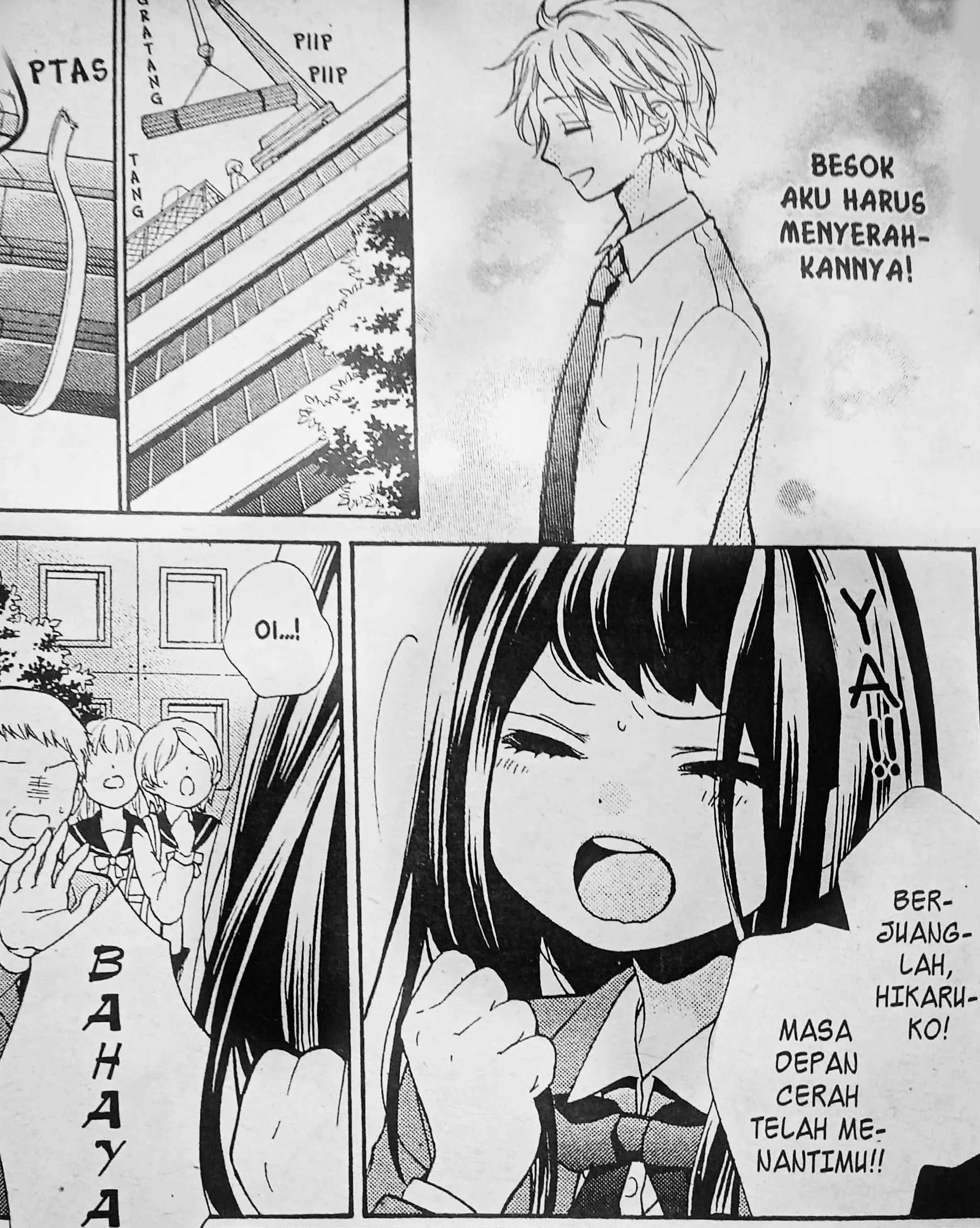 Ushiro no Hikaruko-chan Chapter 1.1 Gambar 21