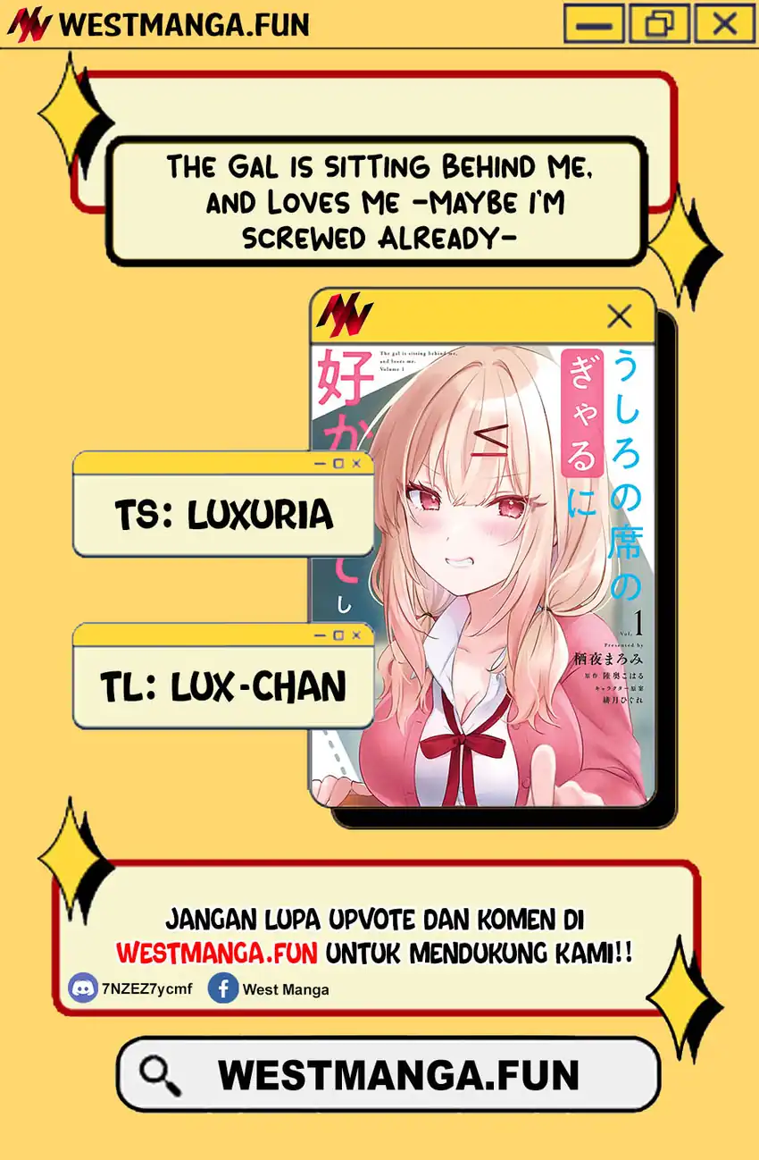 Komik Ushiro no Hikaruko-chan Chapter 21 gambar nomor 1