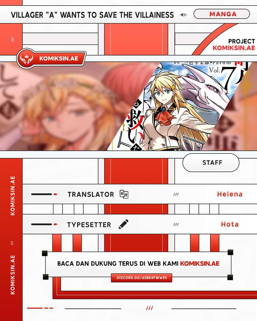 Komik Villager A Wants to Save the Villainess no Matter What! Chapter 36.2 gambar nomor 1